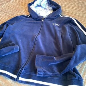 Nike Navy Full-Zip Hoodie